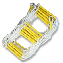 Safe and durable hot selling  telescopic folding 7m rope ladder